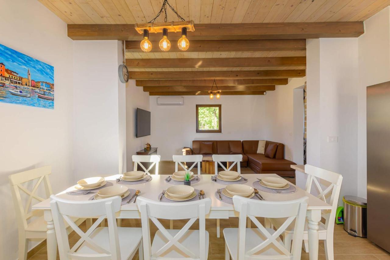 Villa David - Luxurious Secluded Villa With A Heated Pool Butkovići 外观 照片