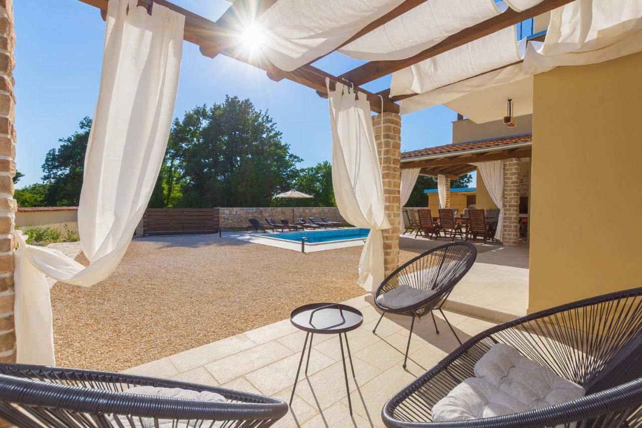 Villa David - Luxurious Secluded Villa With A Heated Pool Butkovići 外观 照片